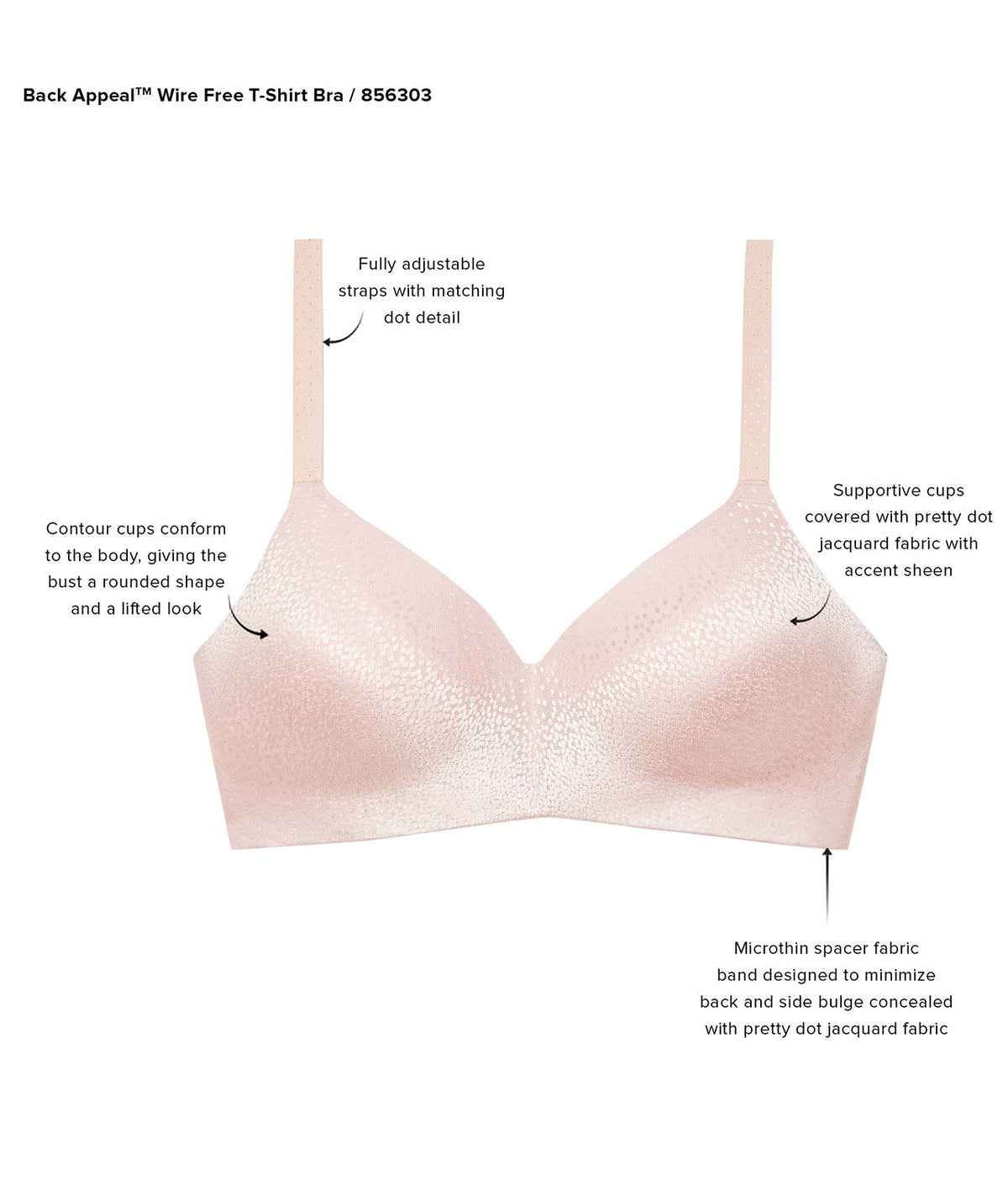 Back Appeal™ Wire-Free T-Shirt Bra