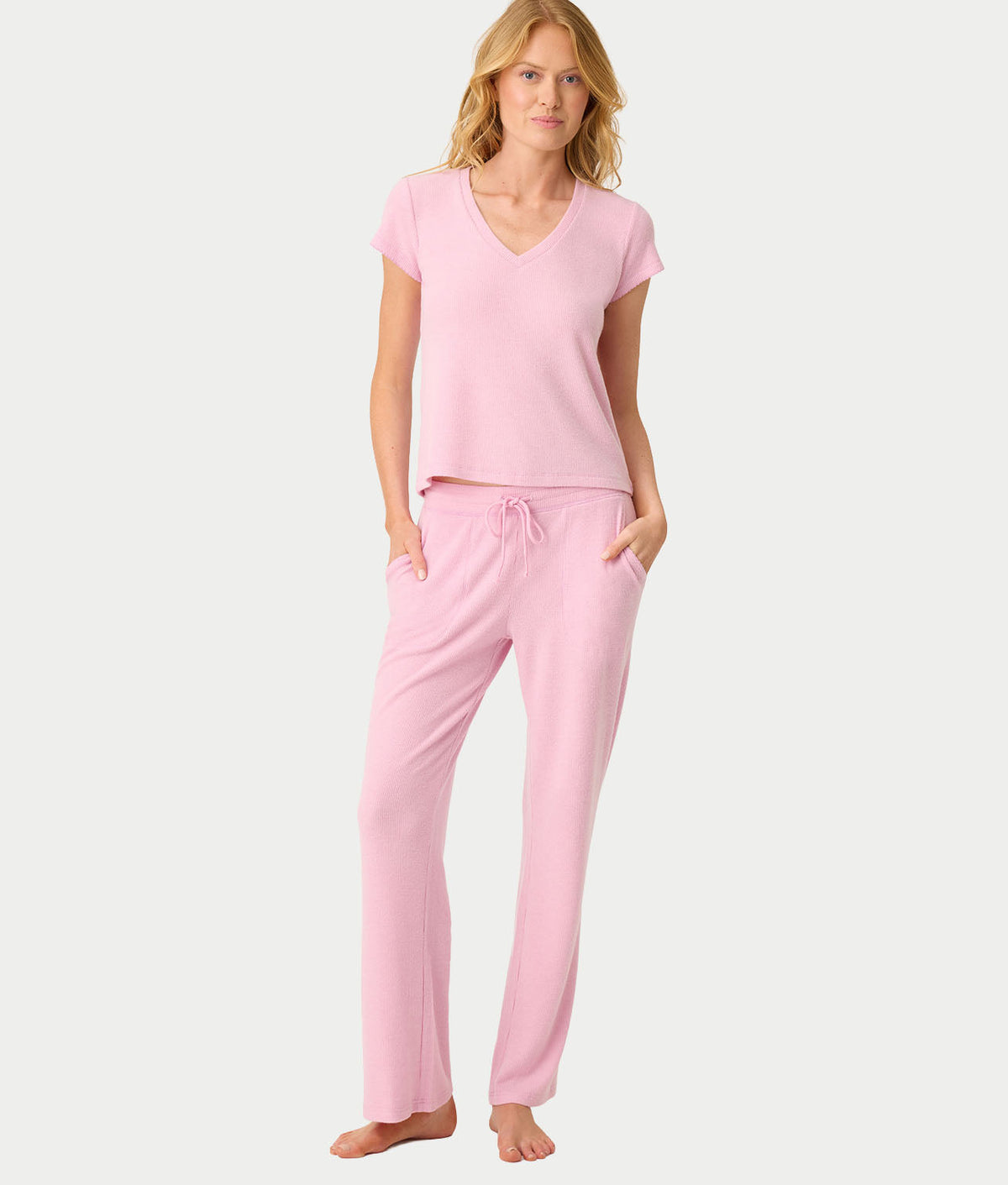 Wish You Were Here Knit Pajama Set