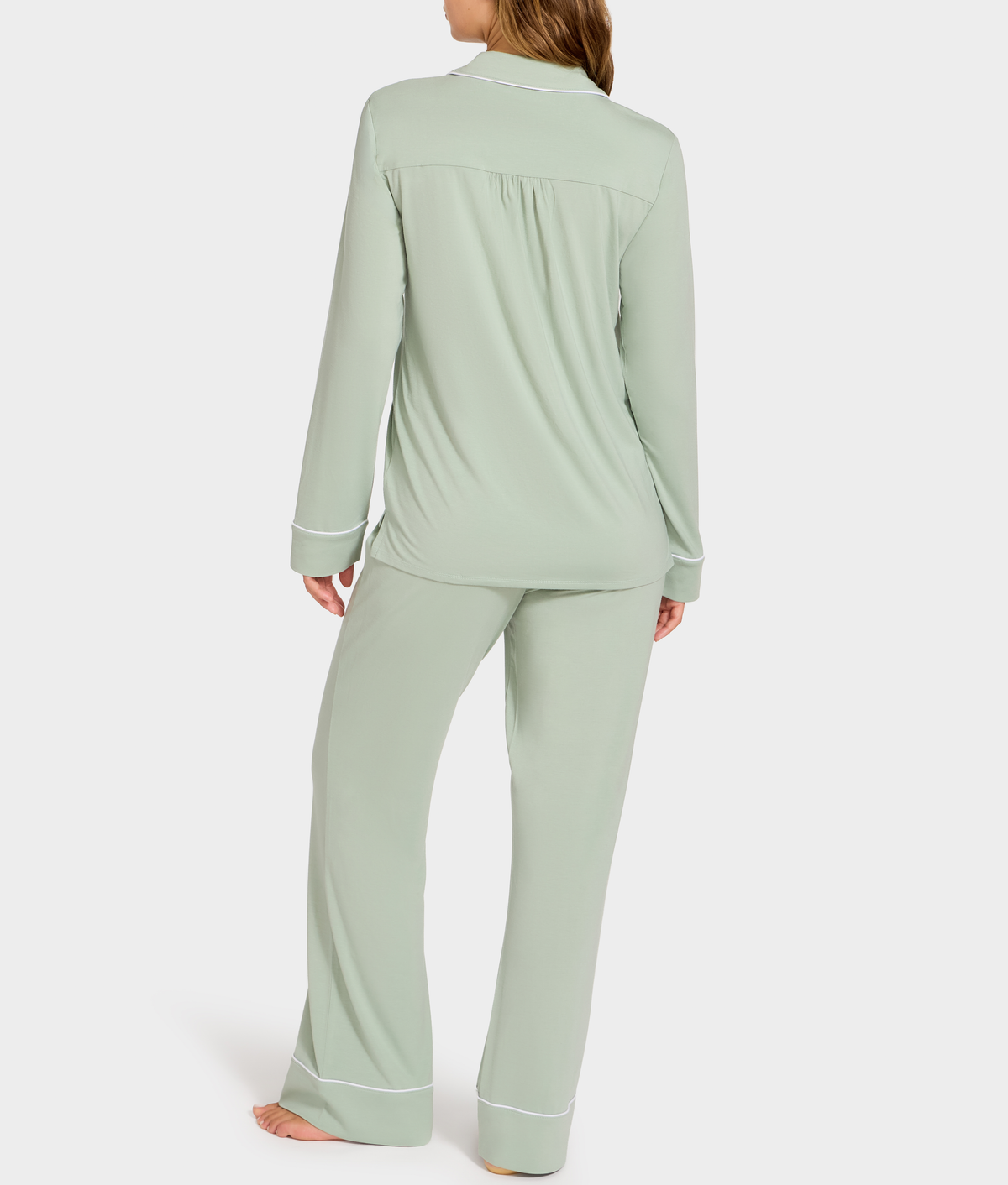 The Cooling Piped Pajama Set