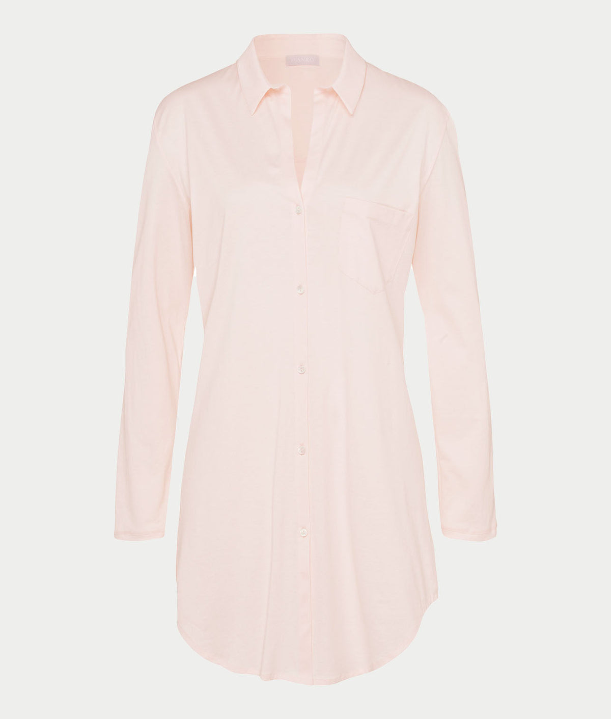 Cotton Deluxe Button-Front Sleep Shirt