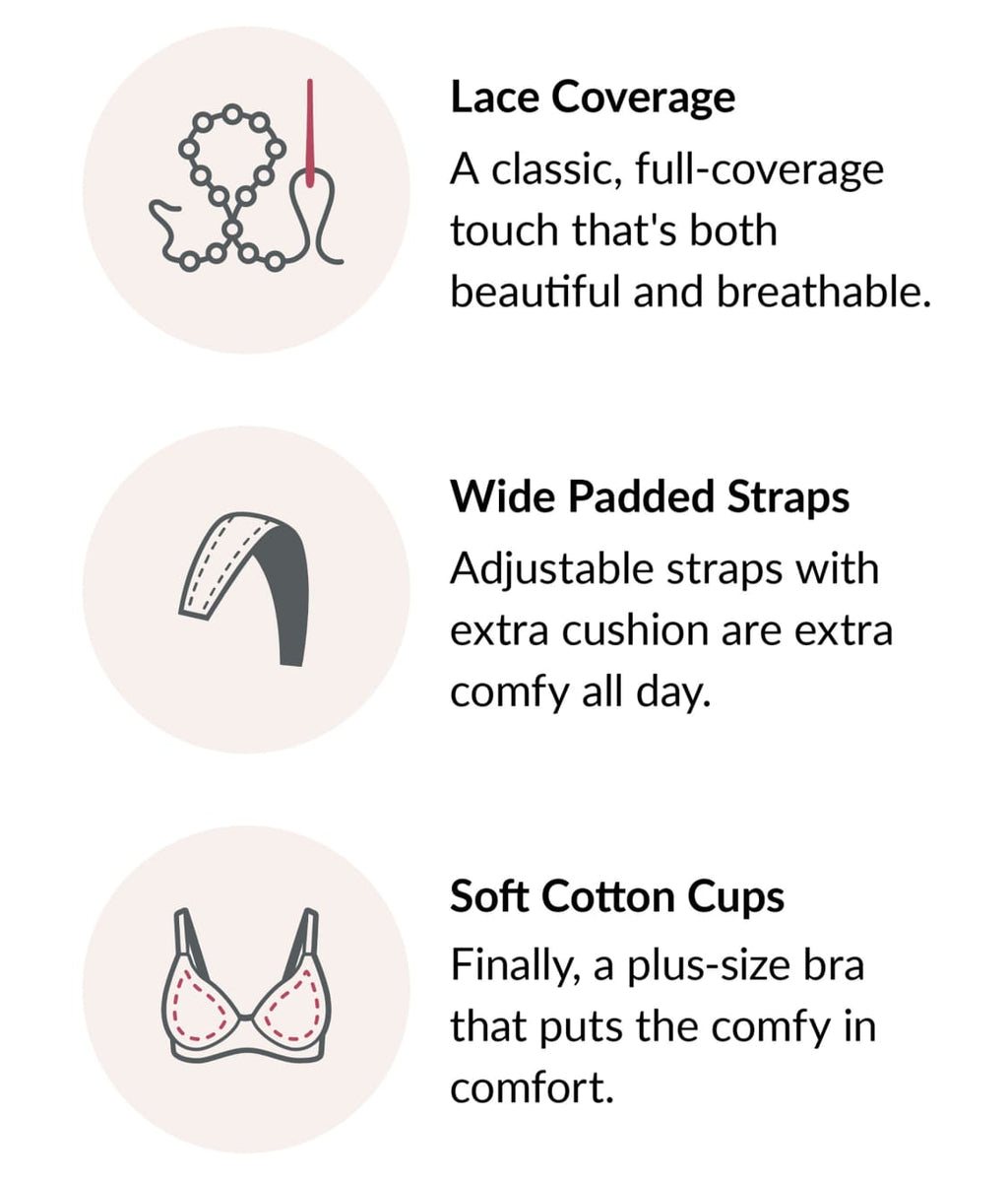 MagicLift Cotton Support Wire-Free Bra