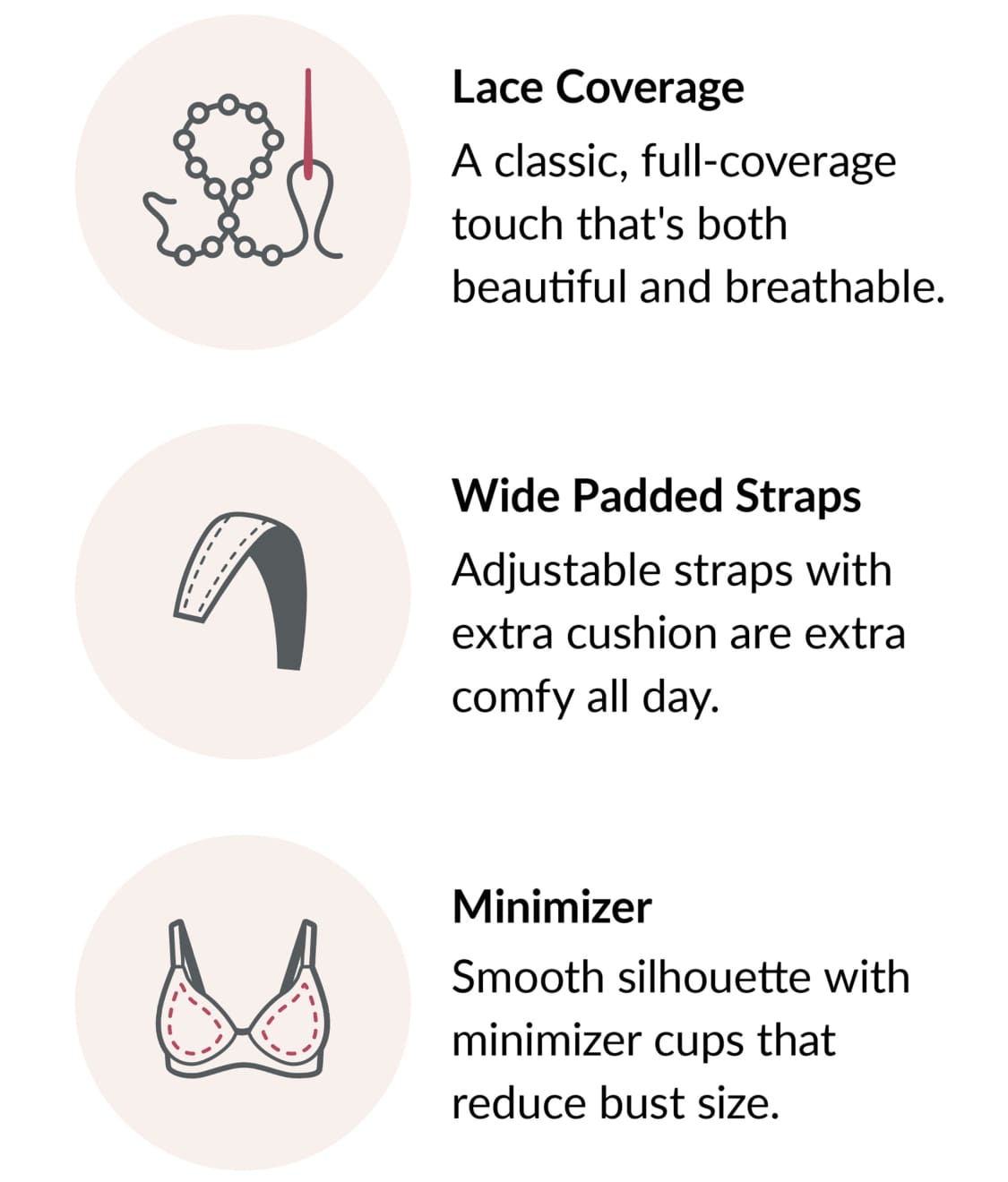 MagicLift Wire-Free Minimizer Bra