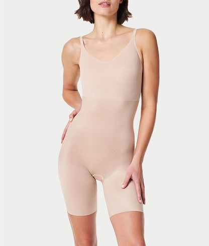Thinstincts 2.0 Closed Bust Mid-Thigh Bodysuit