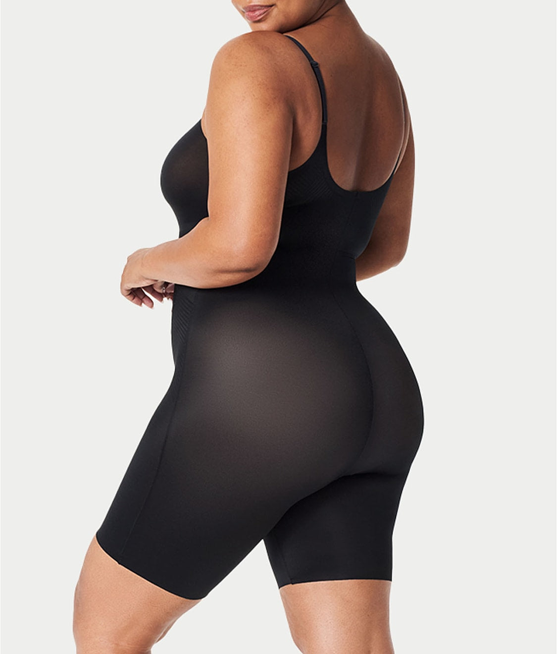 Thinstincts 2.0 Closed Bust Mid-Thigh Bodysuit
