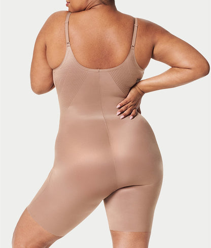 Thinstincts 2.0 Closed Bust Mid-Thigh Bodysuit