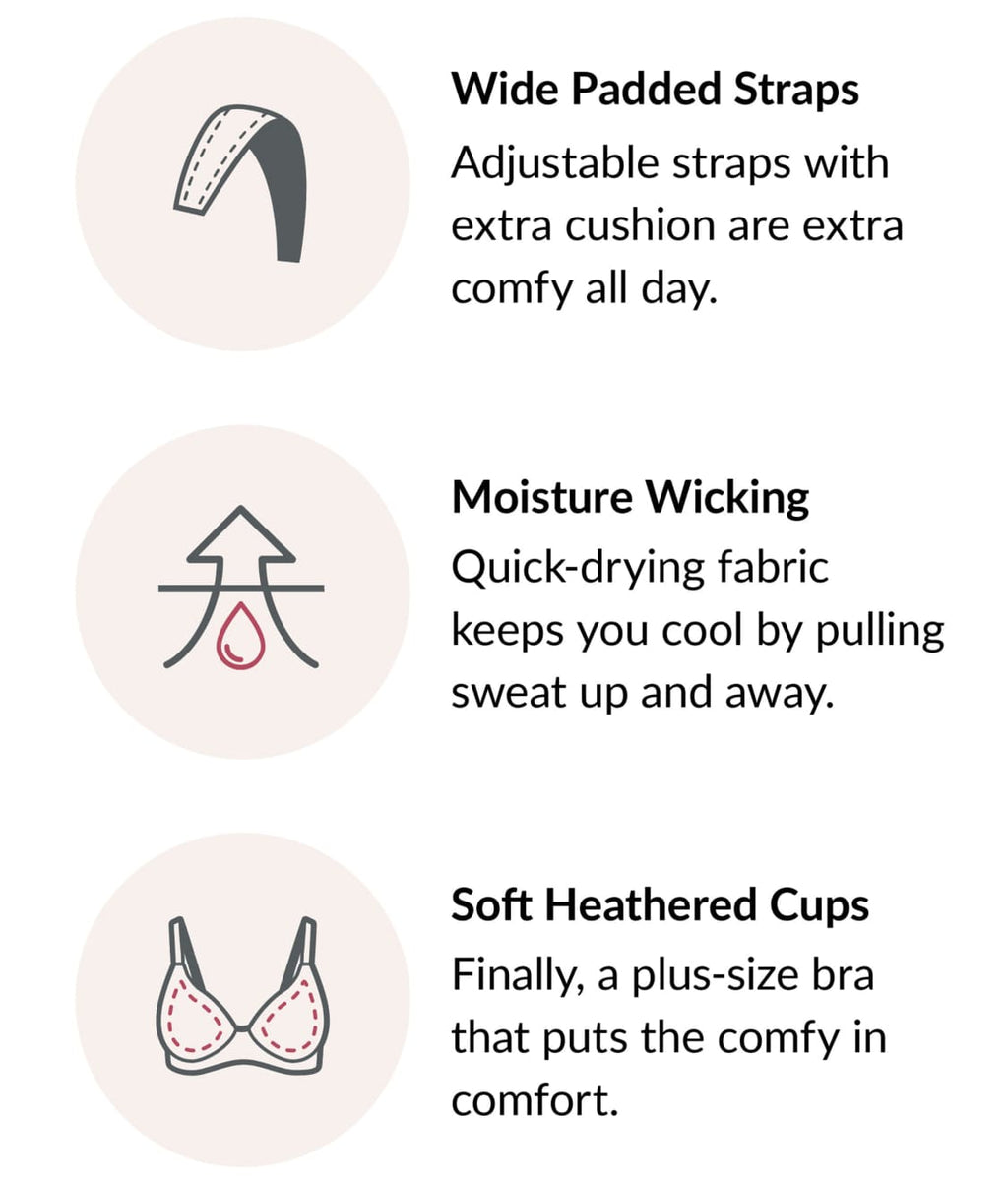 MagicLift Moisture Control Wire-Free Bra