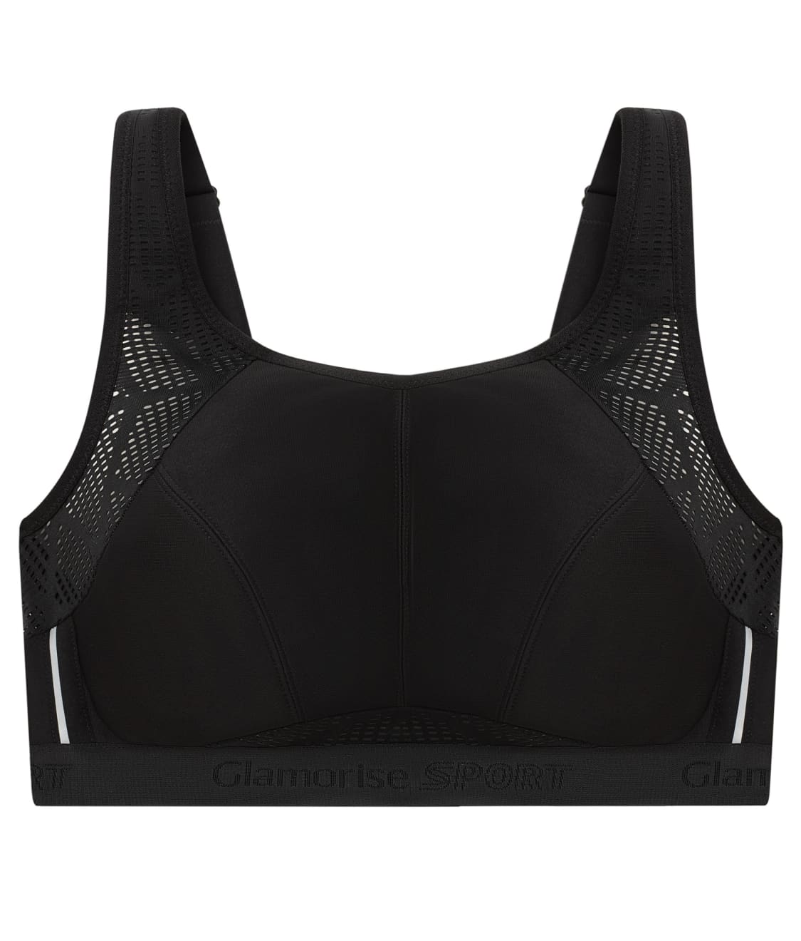 No-Sweat Mesh Wire-Free Sports Bra