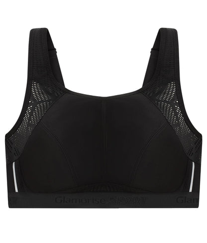 No-Sweat Mesh Wire-Free Sports Bra