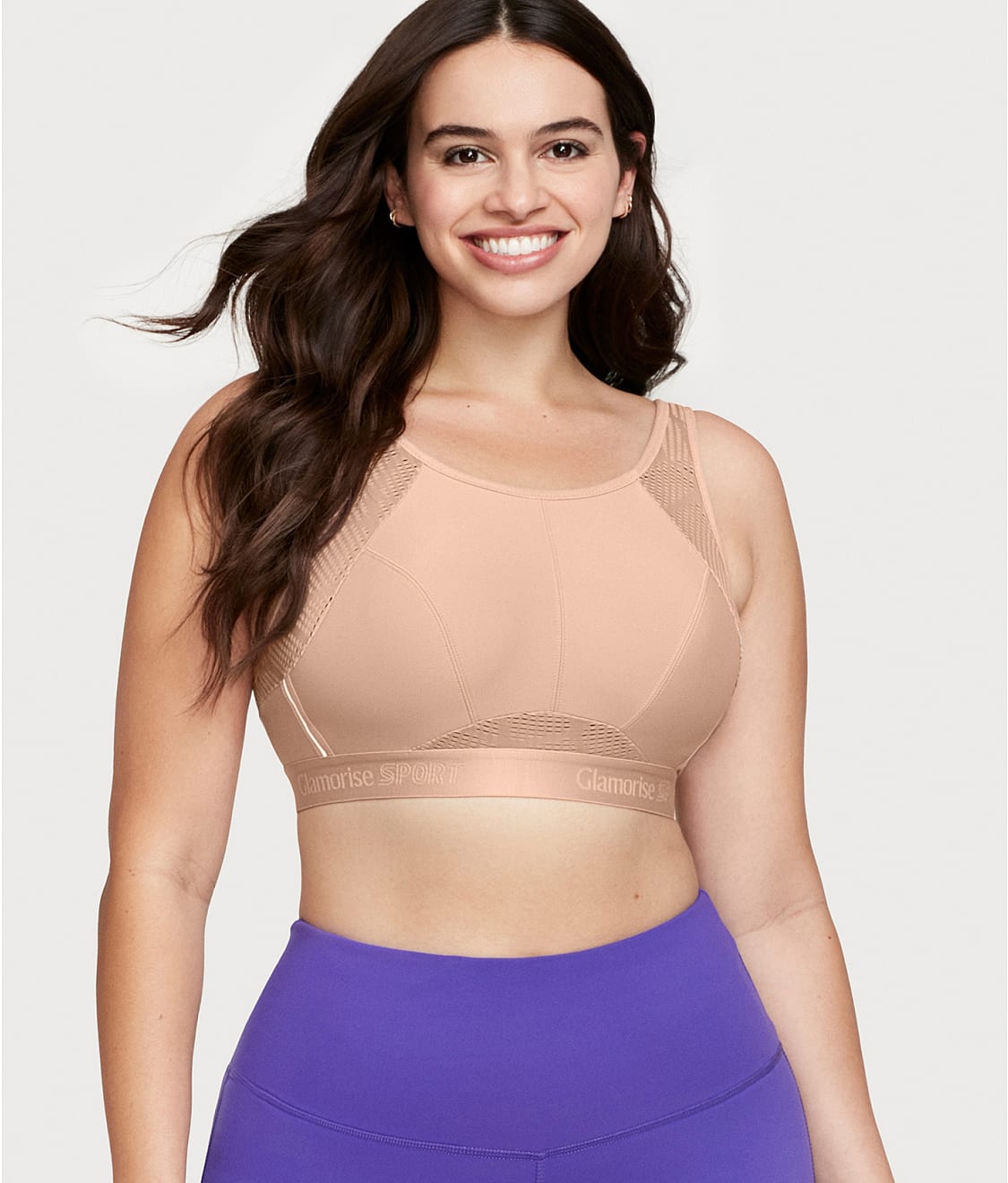 No-Sweat Mesh Wire-Free Sports Bra