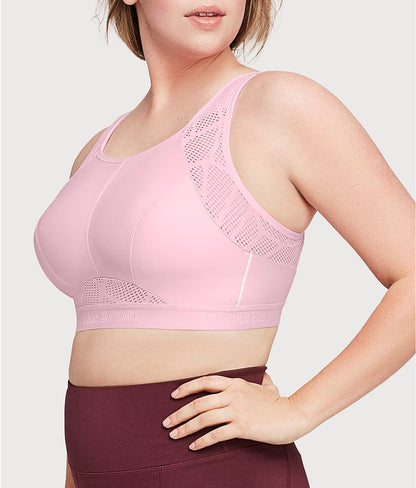 No-Sweat Mesh Wire-Free Sports Bra