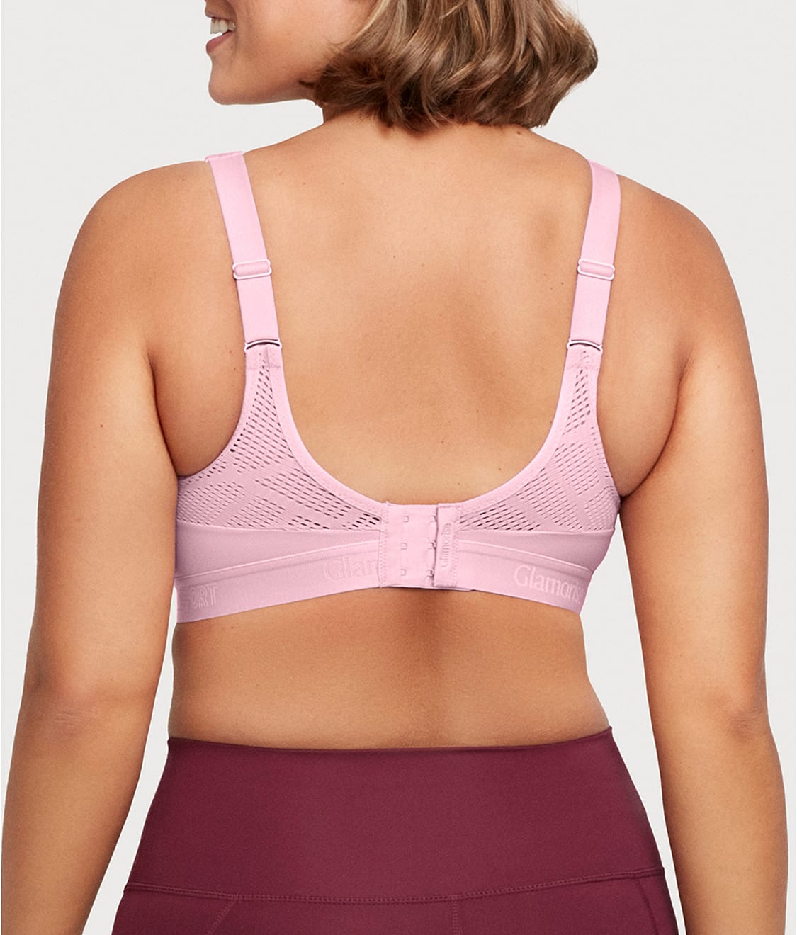 No-Sweat Mesh Wire-Free Sports Bra