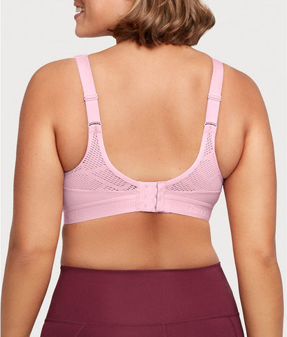 No-Sweat Mesh Wire-Free Sports Bra