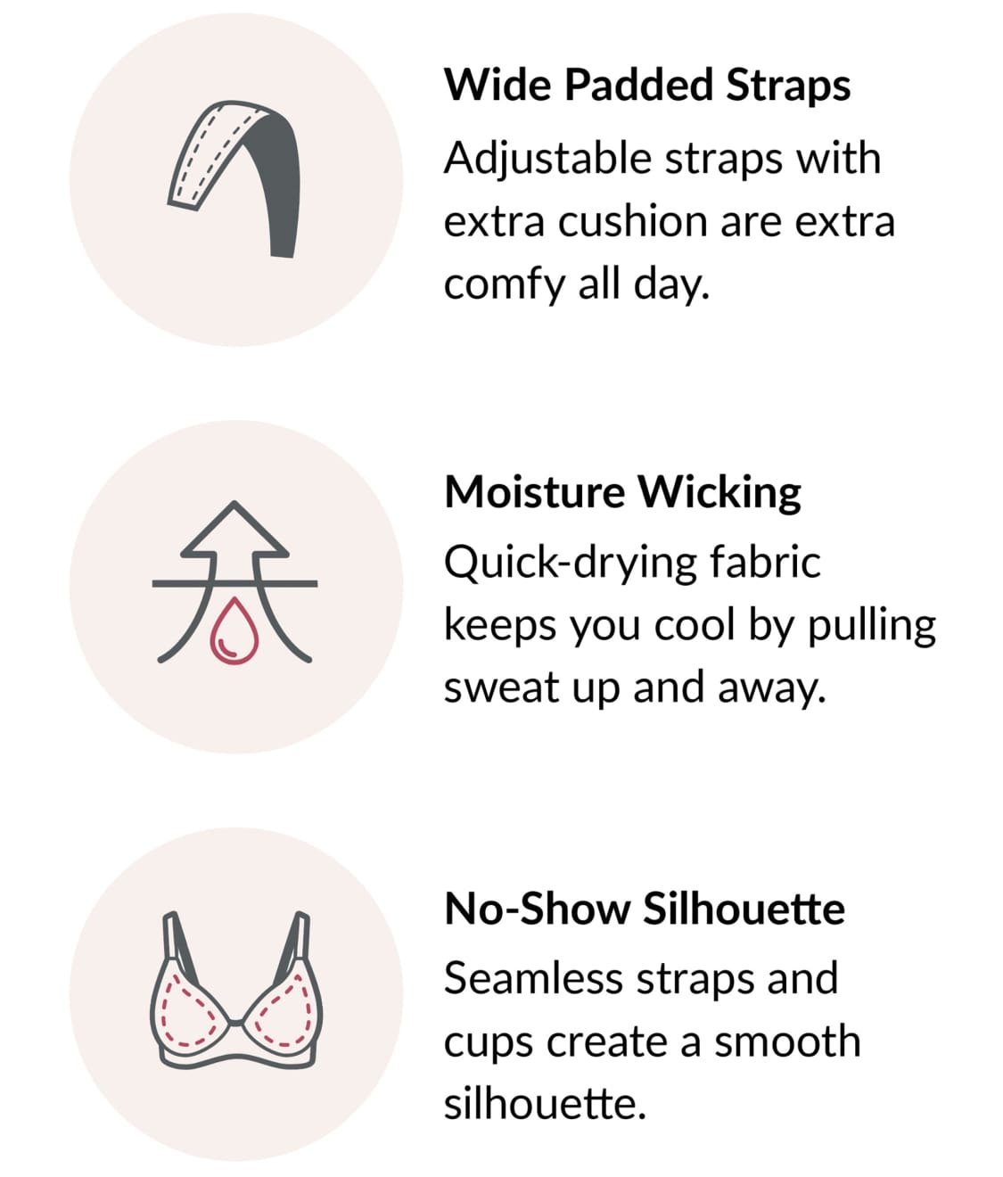 MagicLift Seamless Support Wire-Free Bra