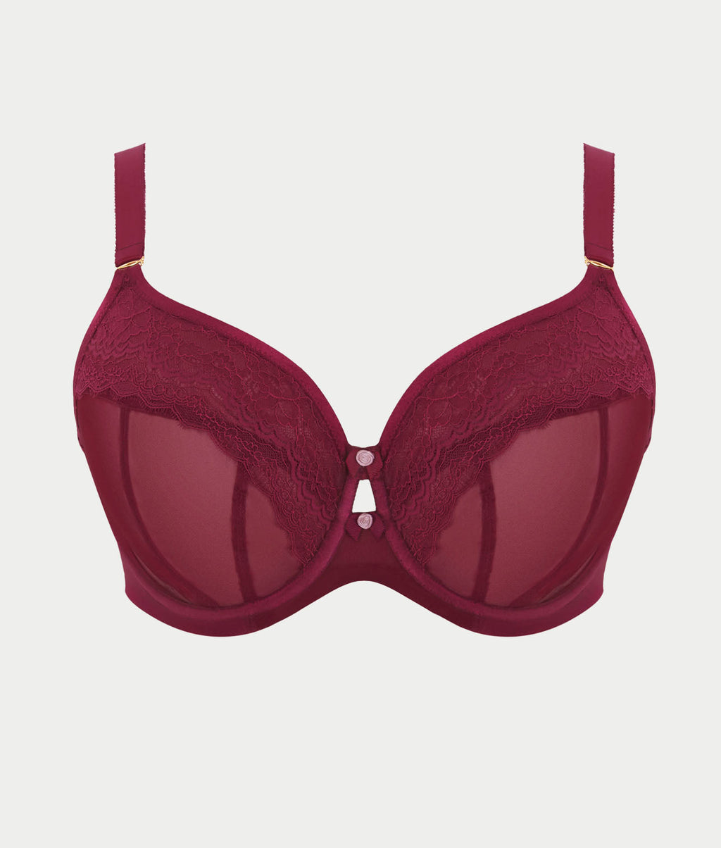 Natalia Full Coverage Lace Sheer Bra