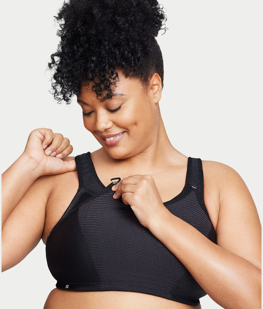 Custom Control Wire-Free Sports Bra