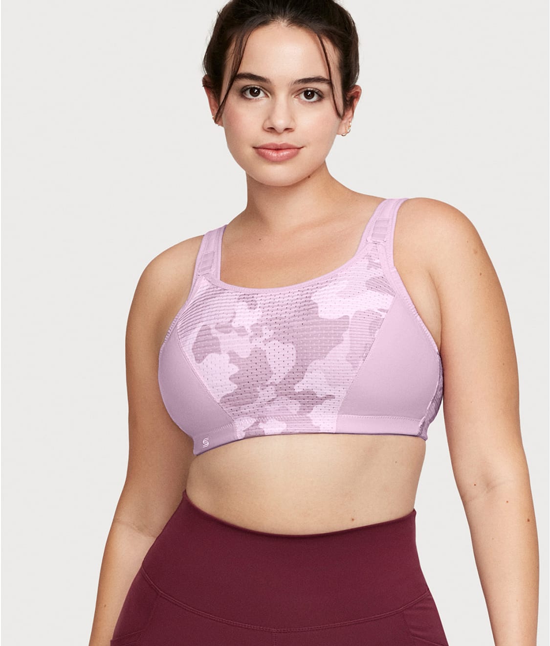 Custom Control Wire-Free Sports Bra