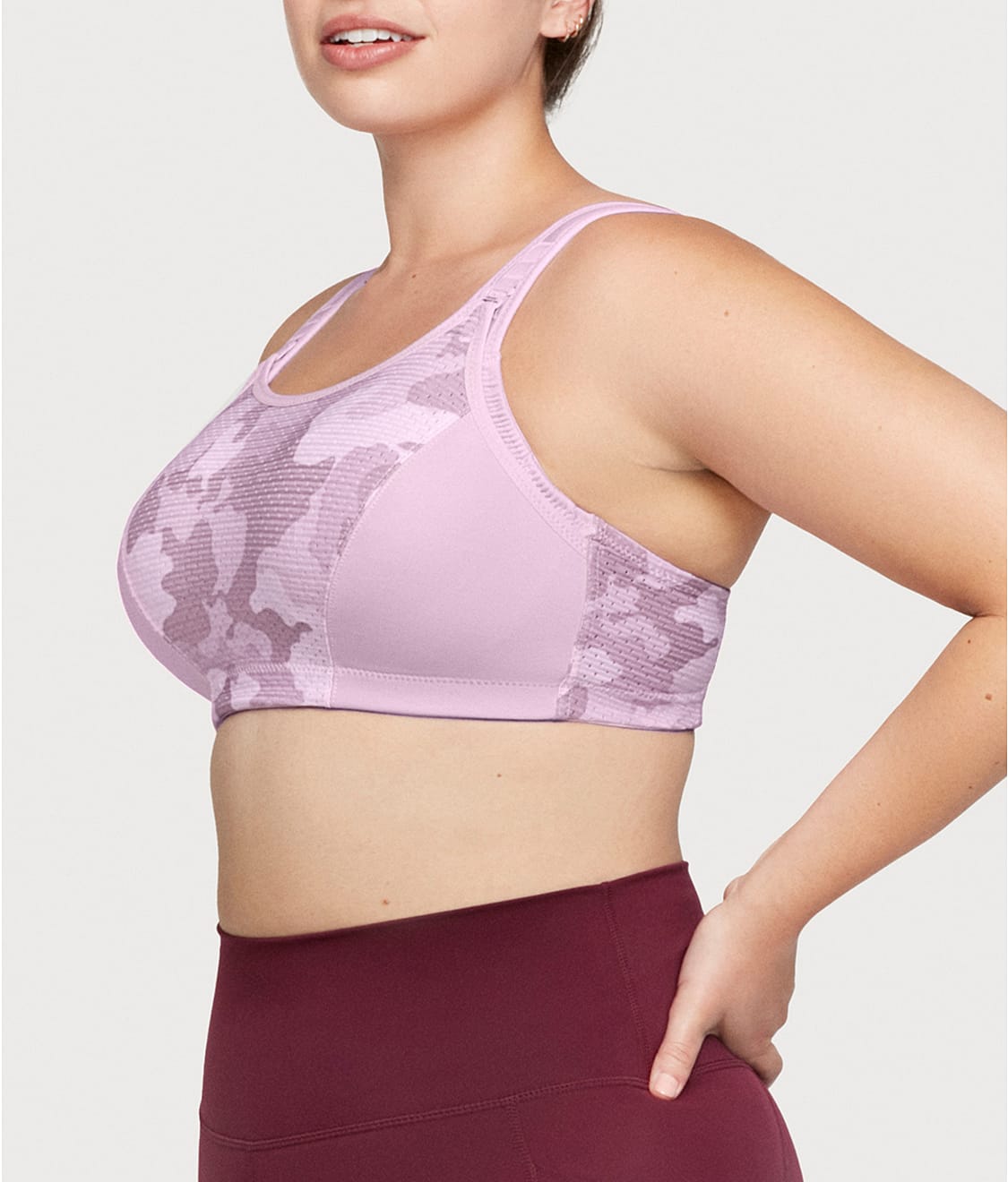 Custom Control Wire-Free Sports Bra