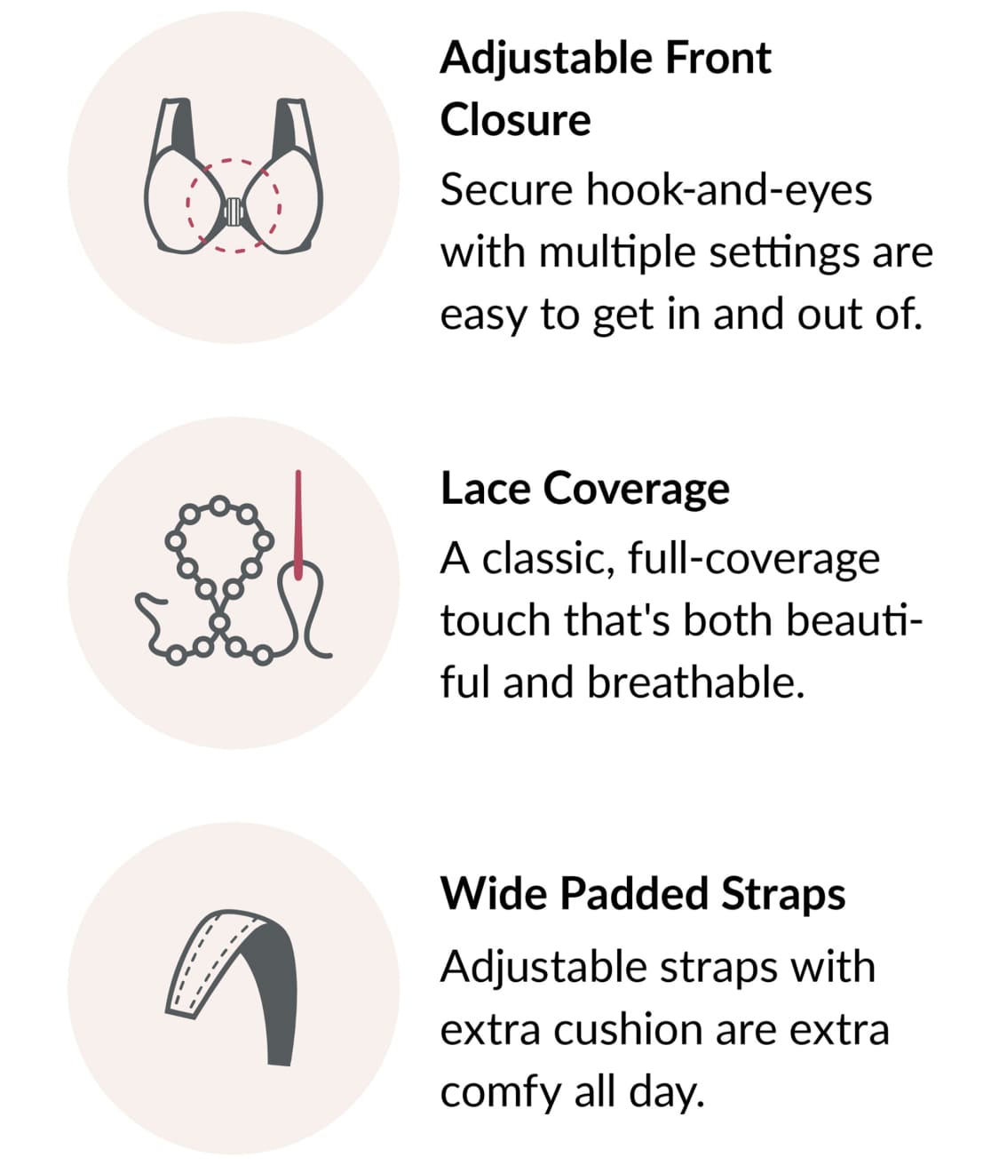 MagicLift Front-Close Wire-Free Support Bra