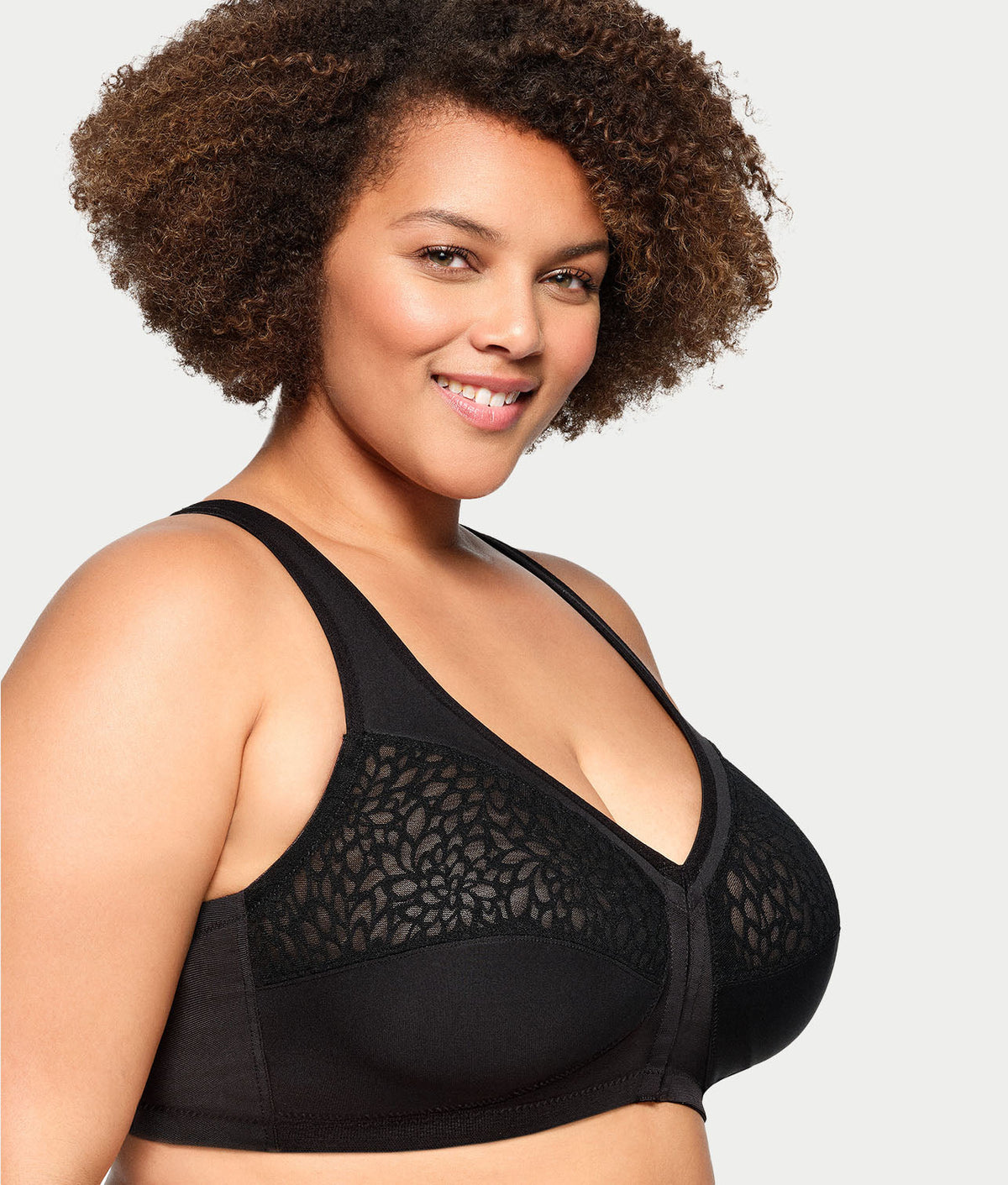 MagicLift Front-Close Racerback Wire-Free Bra