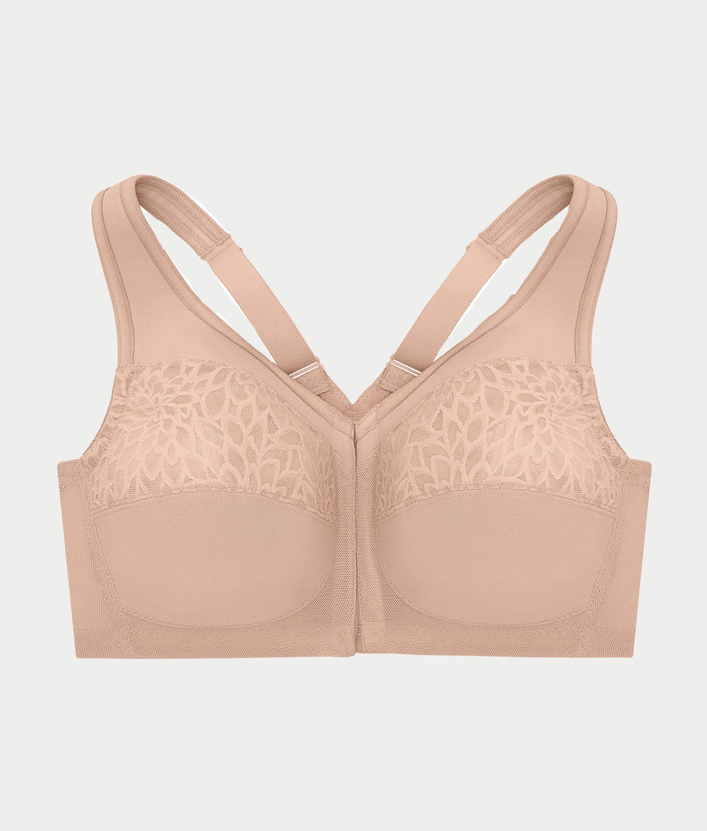 MagicLift Front-Close Racerback Wire-Free Bra