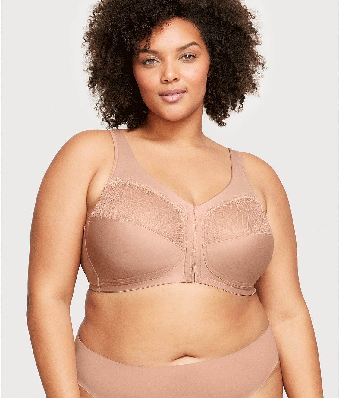 Magiclift Natural Shape Front-Close Wire-Free Bra