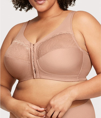 Magiclift Natural Shape Front-Close Wire-Free Bra