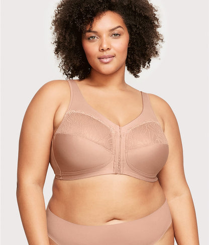 Magiclift Natural Shape Front-Close Wire-Free Bra