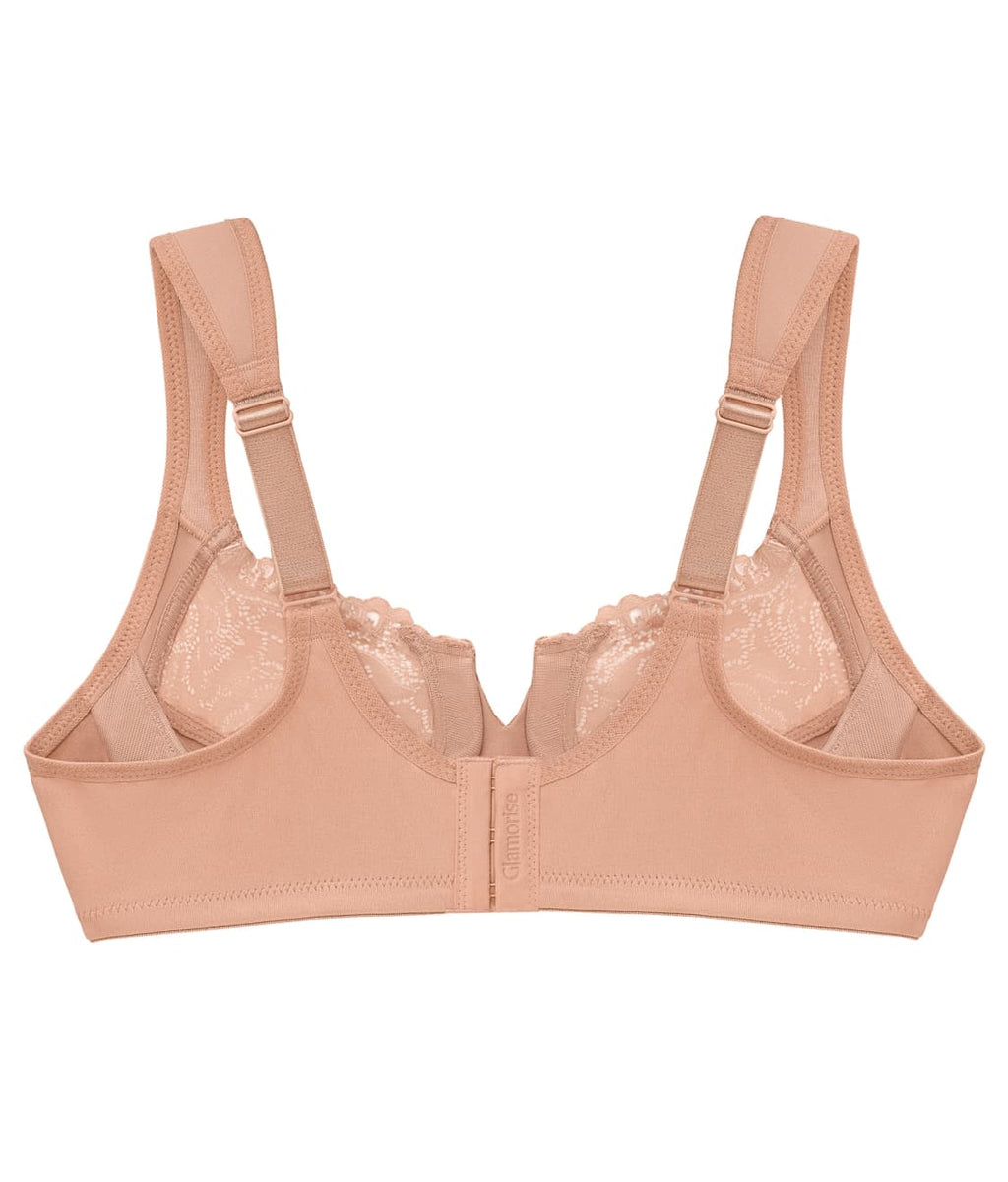 Low Cut WonderWire Lace Bra