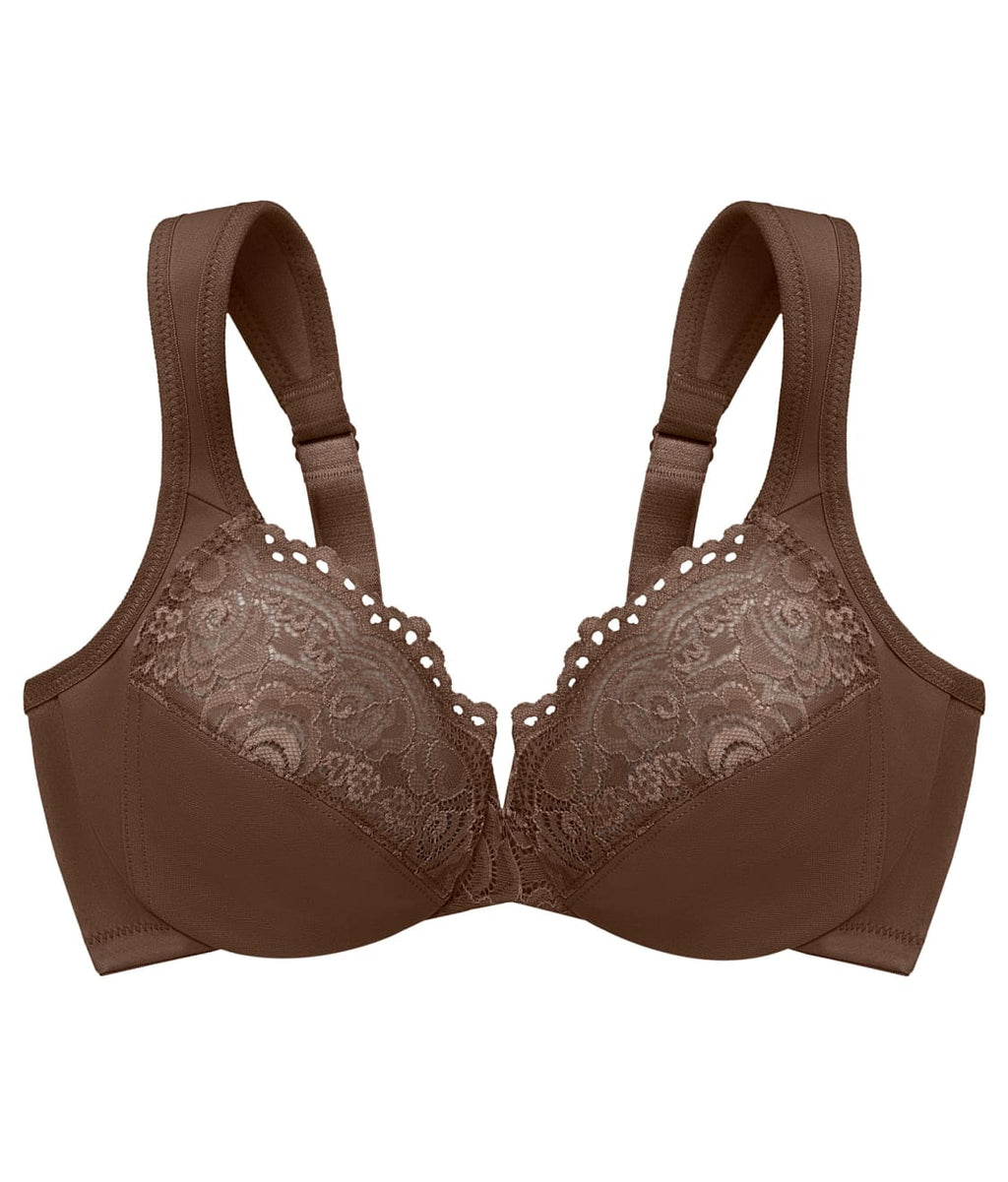 Low Cut WonderWire Lace Bra