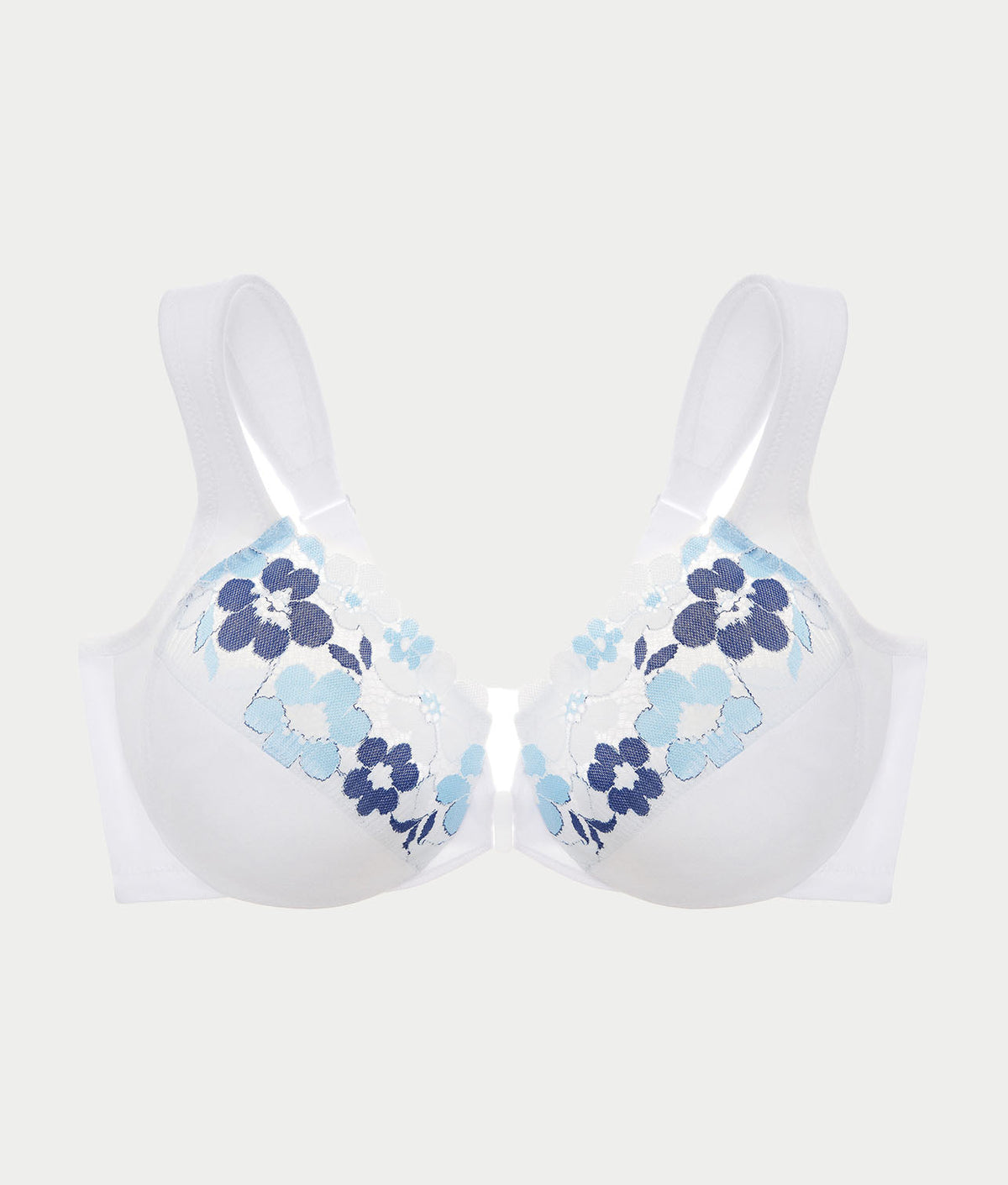 WonderWire Front-Close Cotton Bra