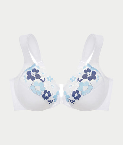 WonderWire Front-Close Cotton Bra