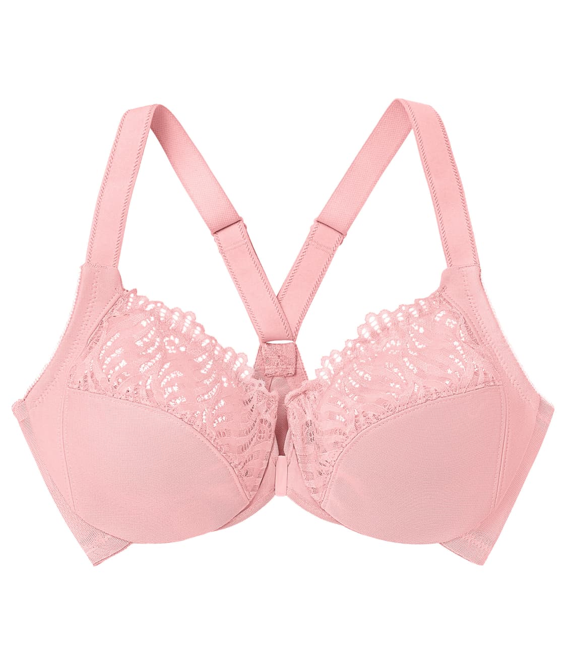 WonderWire Front-Close T-Back Bra