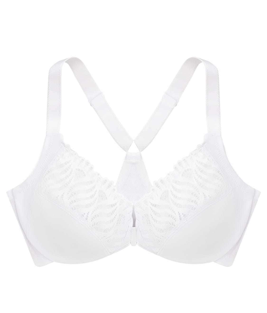 WonderWire Front-Close T-Back Bra