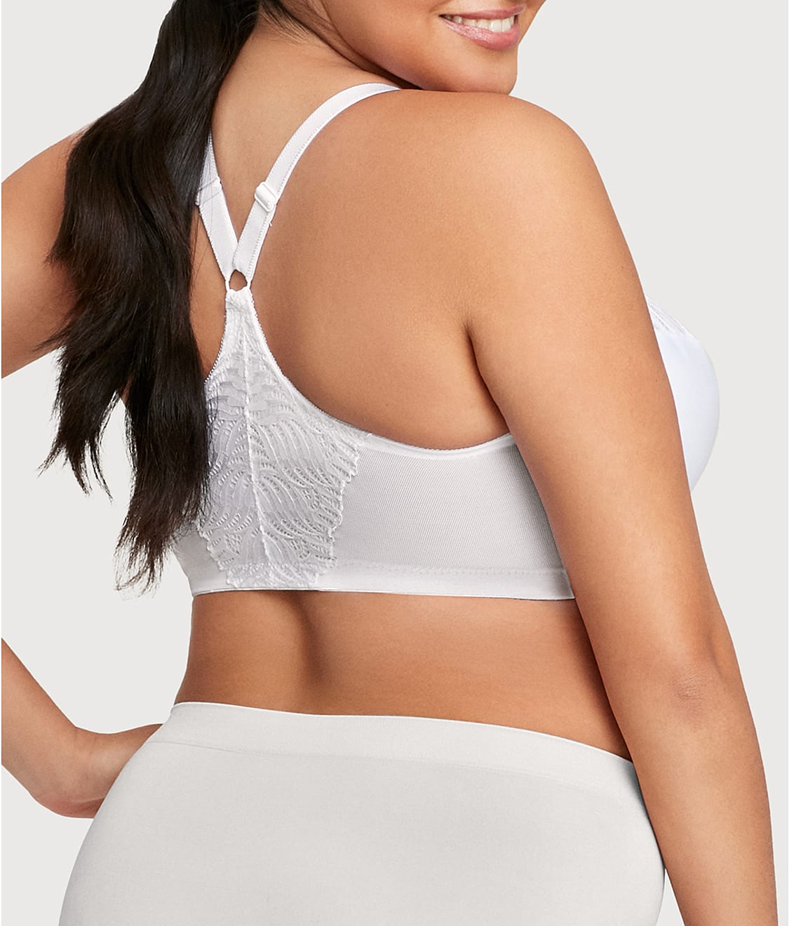 WonderWire Front-Close T-Back Bra