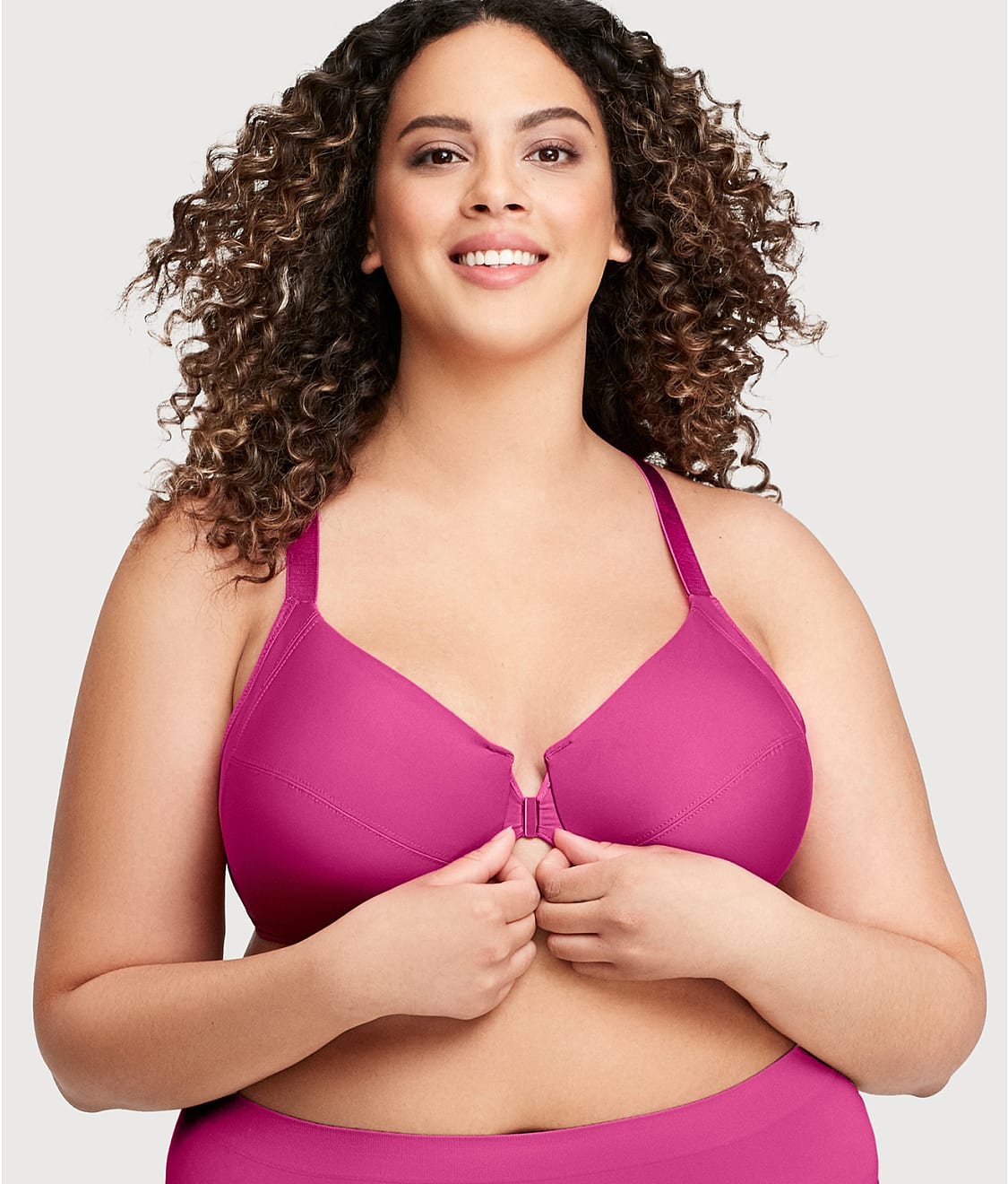 WonderWire Front-Close Smoothing Bra