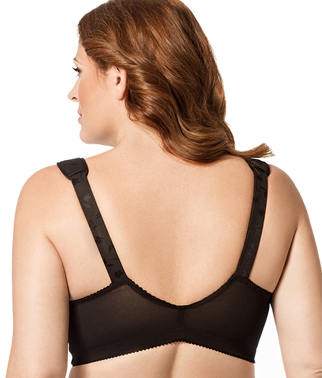 Lexington Jacquard Front-Close Wire-Free Bra