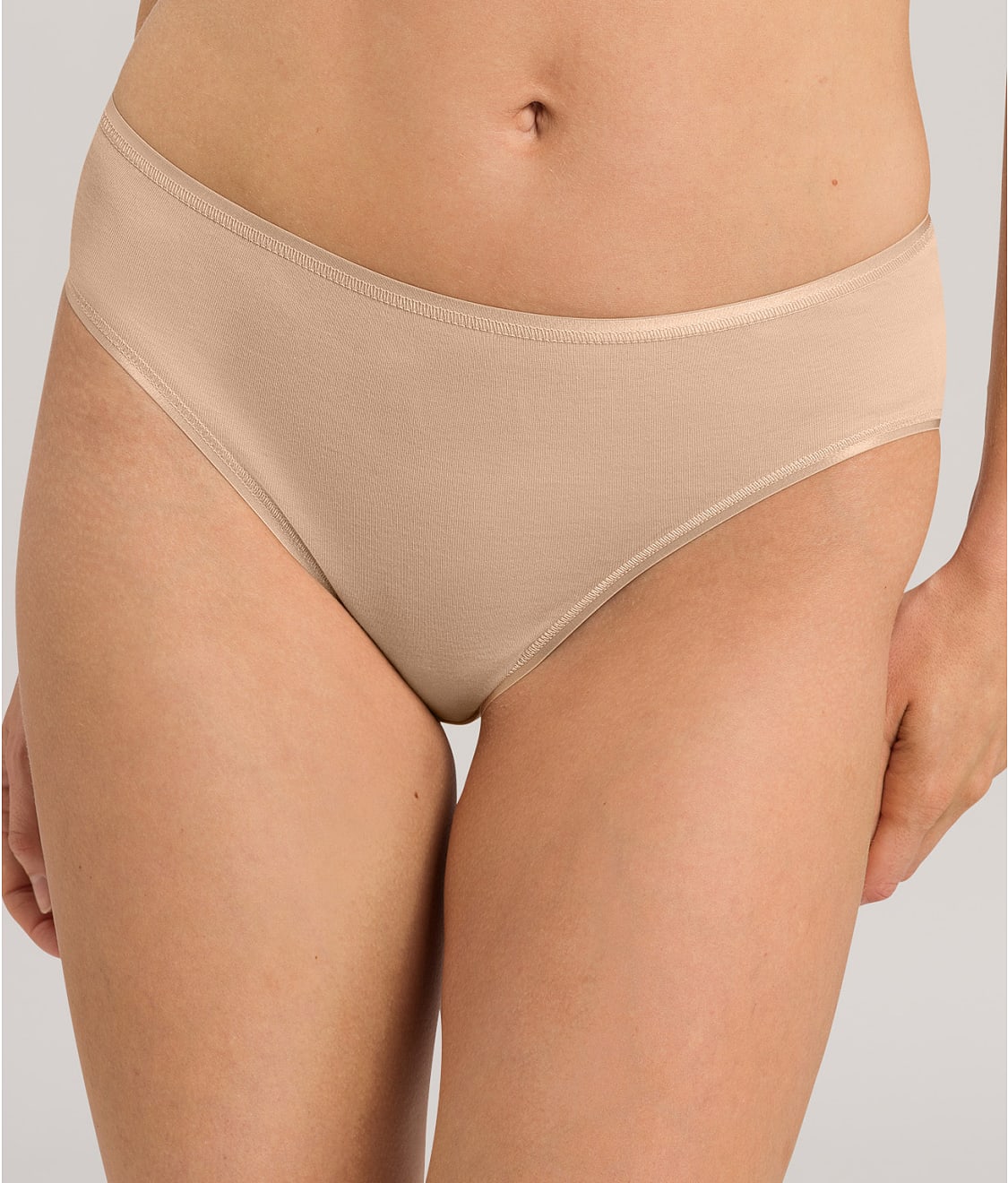 Cotton Seamless Hi-Cut Brief