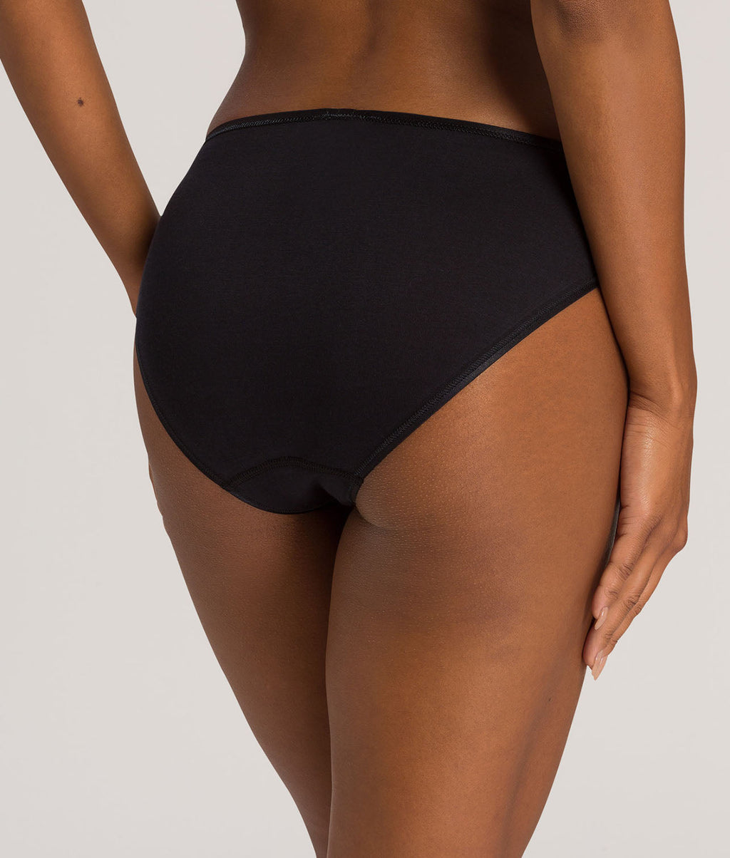Cotton Seamless Hi-Cut Brief