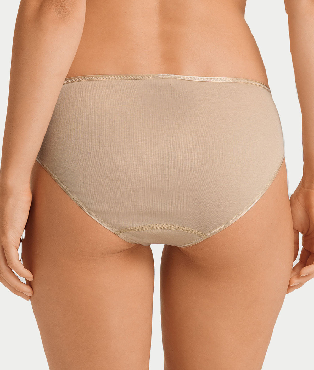 Cotton Seamless Hi-Cut Brief