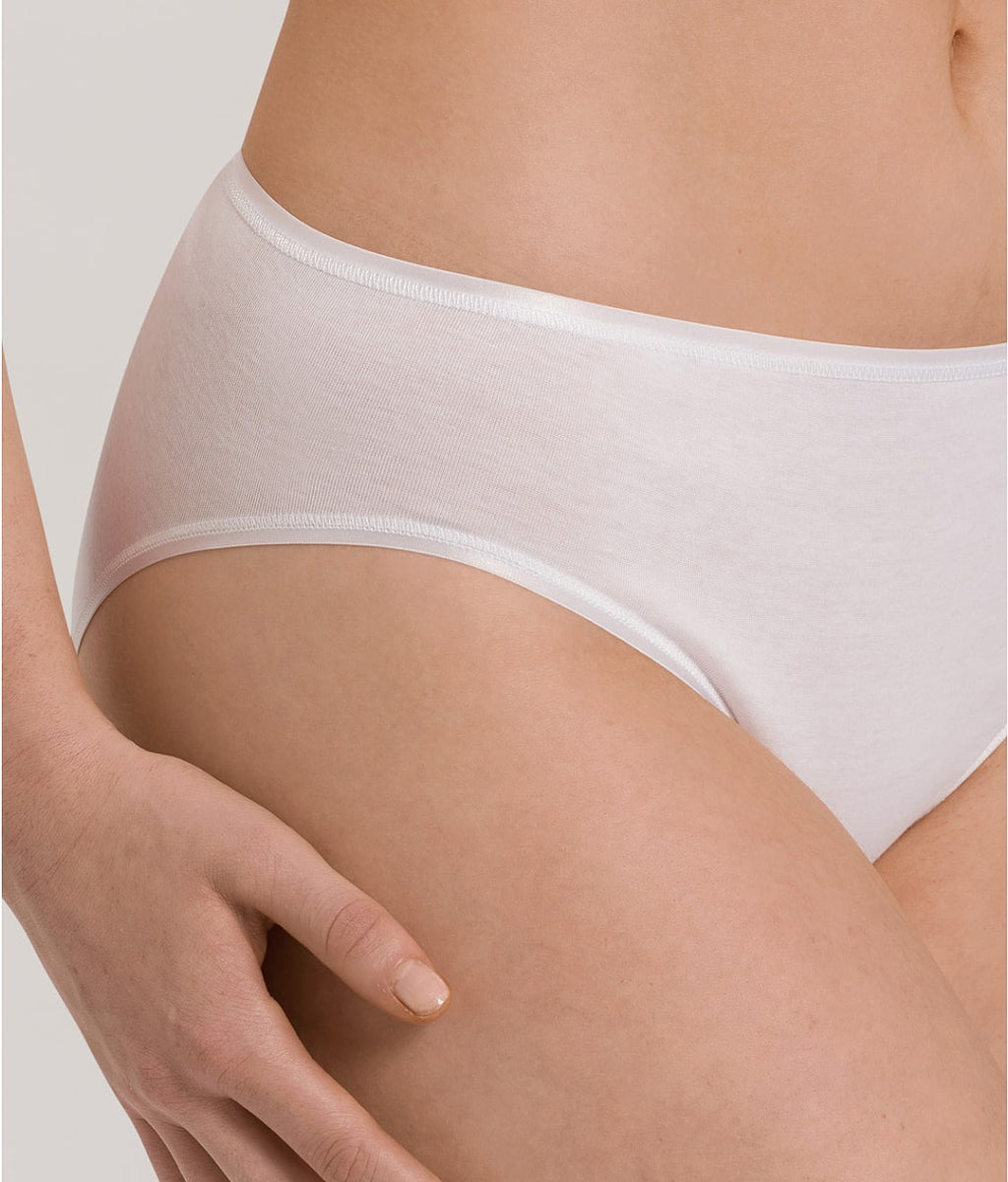 Cotton Seamless Hi-Cut Brief