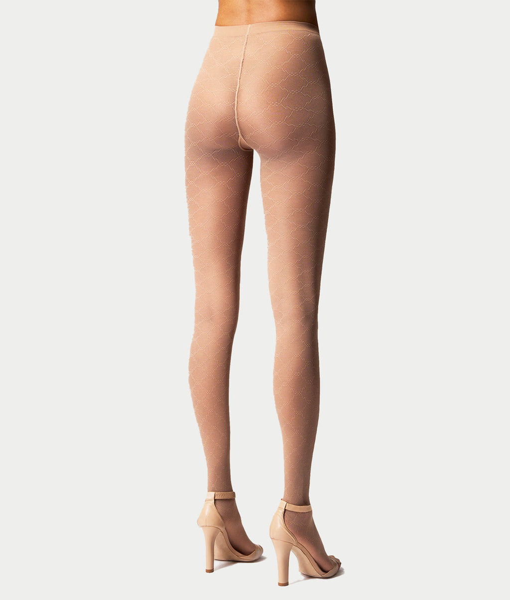 Sheer Pattern Tights