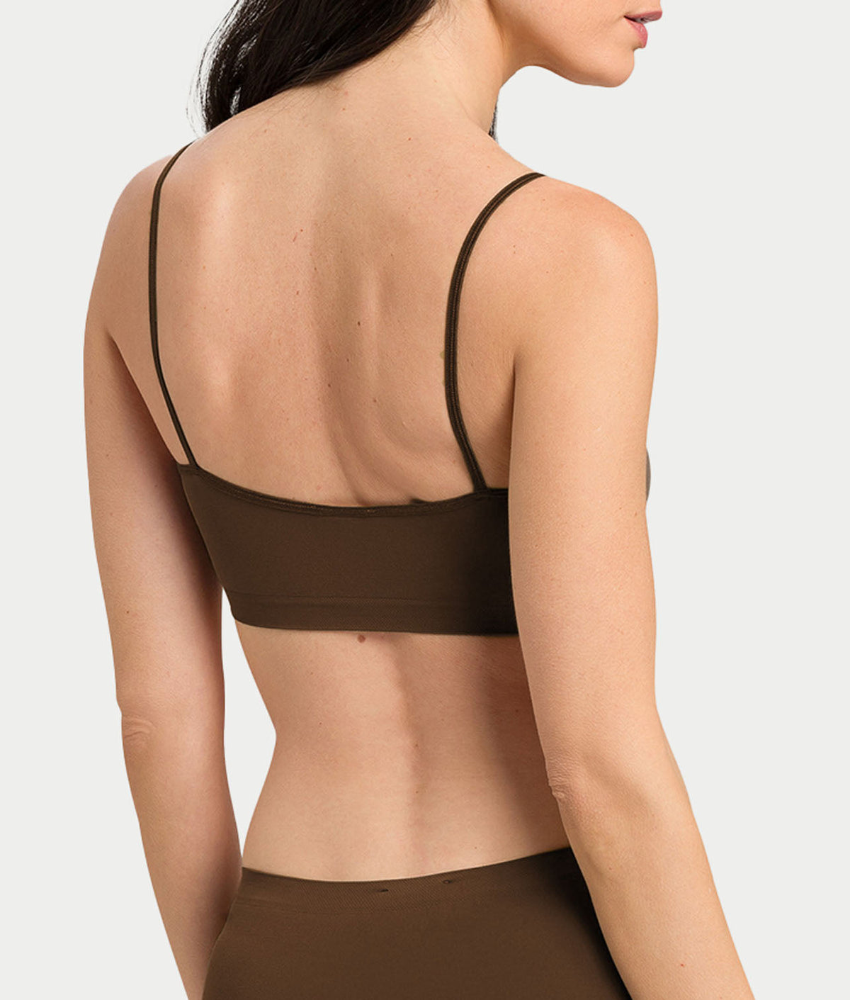 Touch Feeling Spaghetti Crop Top
