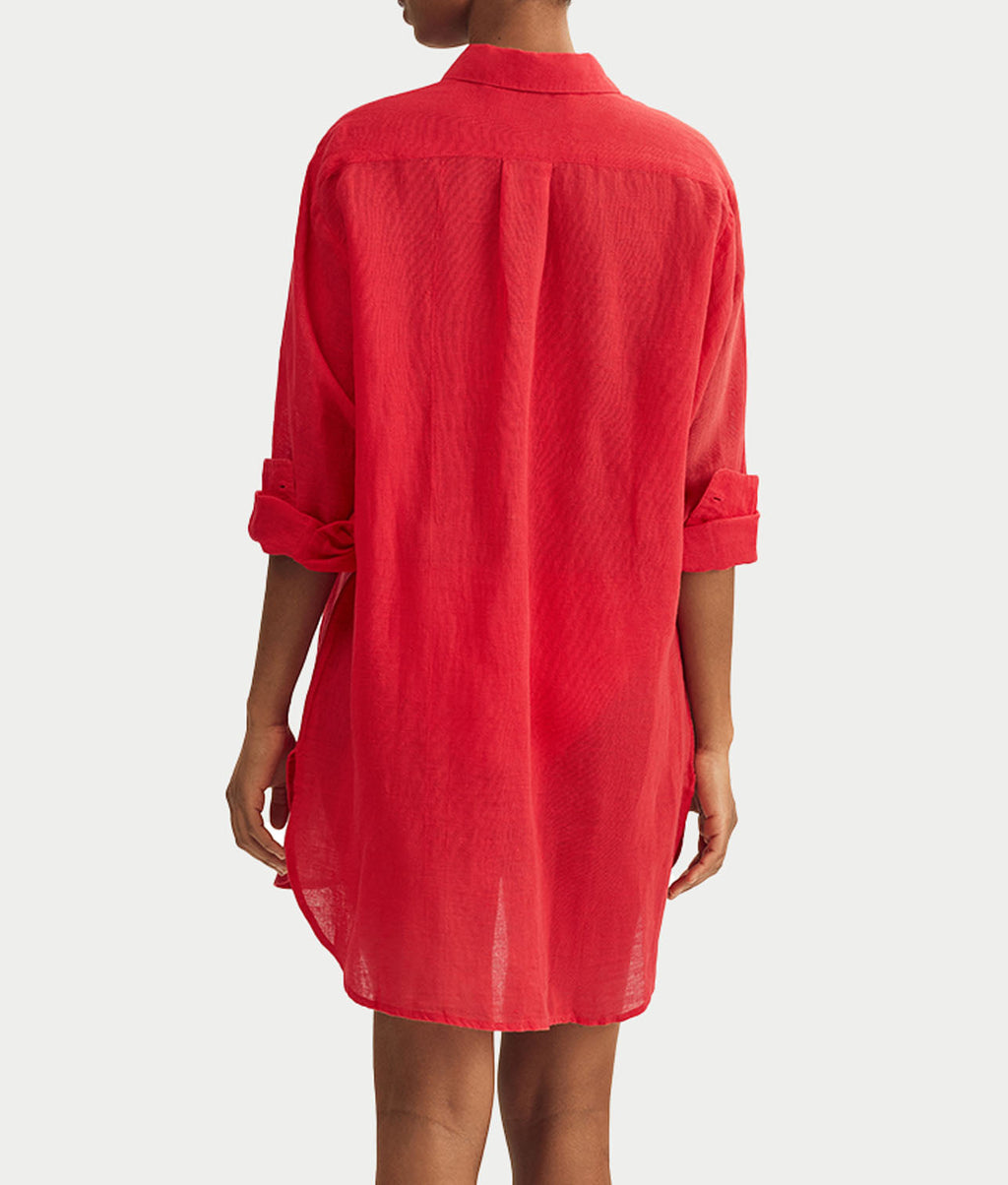 Boyfriend Shirt Cover-Up