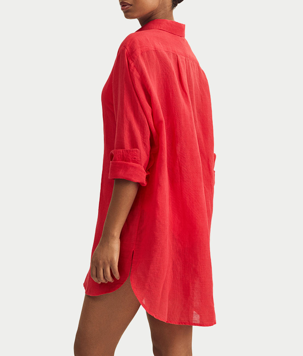 Boyfriend Shirt Cover-Up