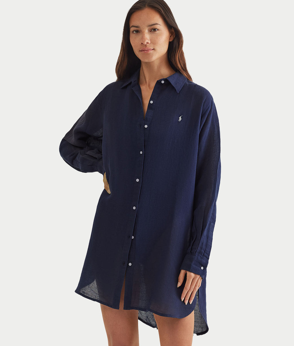Boyfriend Shirt Cover-Up