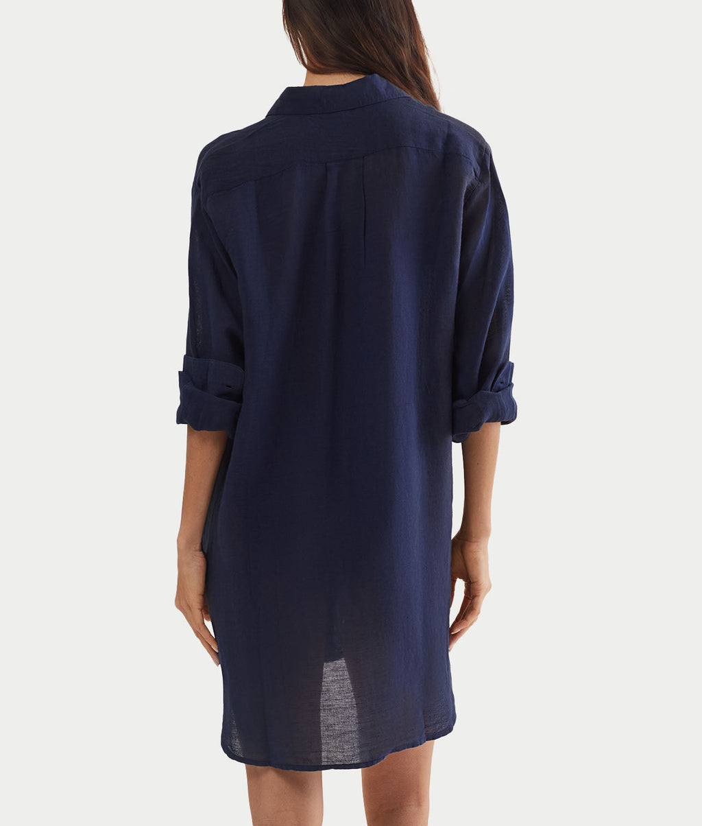 Boyfriend Shirt Cover-Up