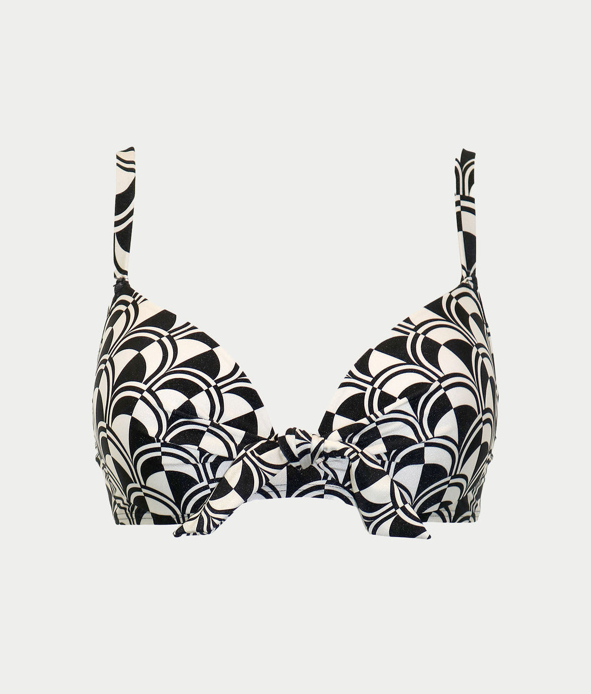 Casablanca Front Tie Bikini Top