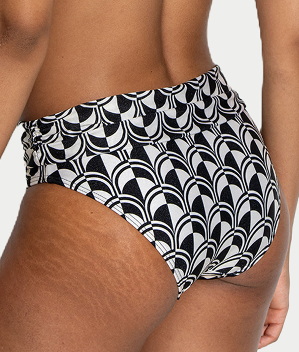 Casablanca Fold-Over Bikini Bottom