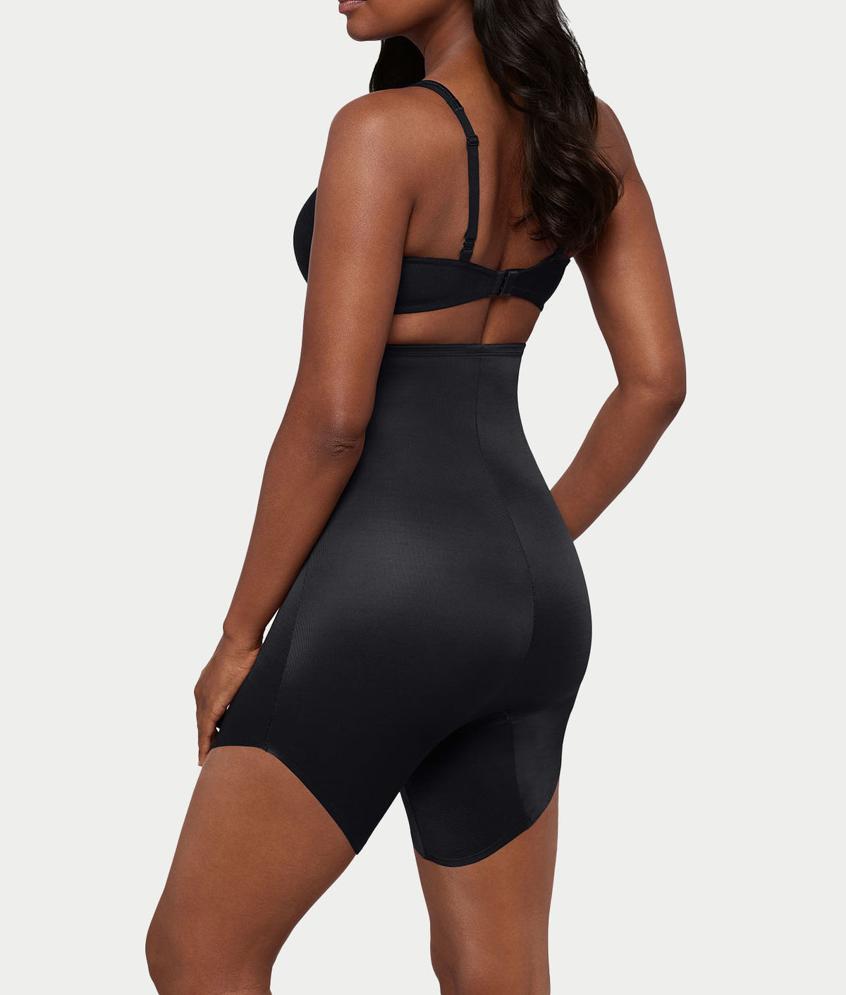Showstopper Slanted Hem High-Waist Thigh Slimmer