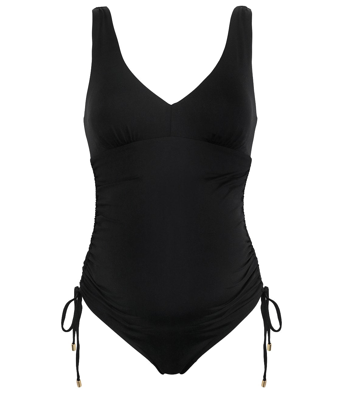 Maternity Adjustable Side Tie One-Piece